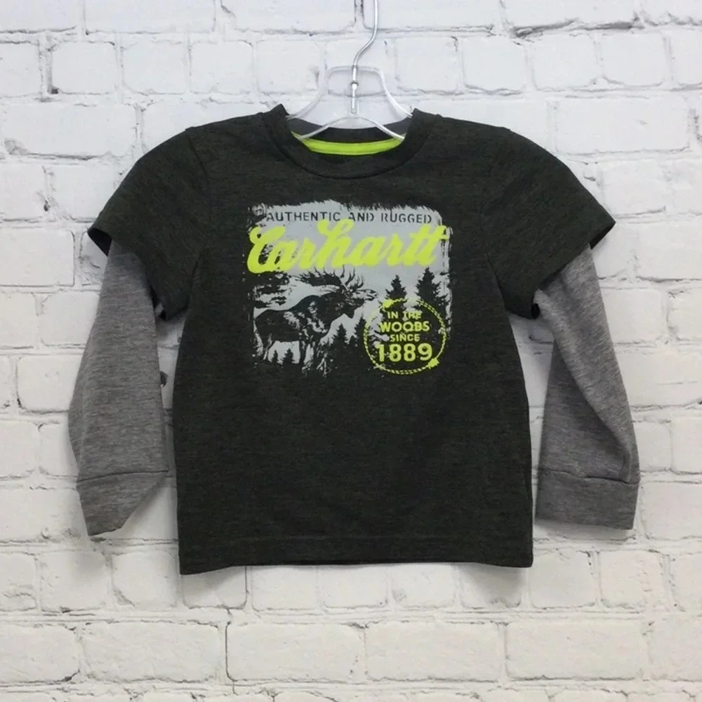 Like new Carhartt forever Long Sleeve Tee size 24M